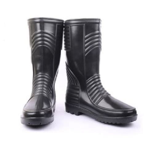 Welsafe Black Rain Boots In Anuradha Society Hlk Industrial And