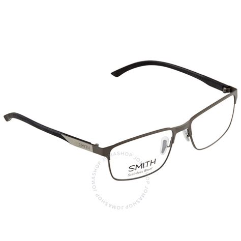 Smith Optics Mens Grey Square Eyeglass Frames Banner 05mo 00 57