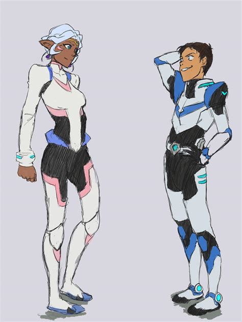 Lance and Allura - Voltron by Bariarti on DeviantArt