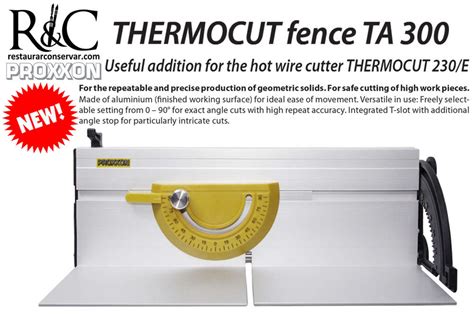 Proxxon THERMOCUT TA 300 Suporte Para THERMOCUT 230 E A Sua Loja