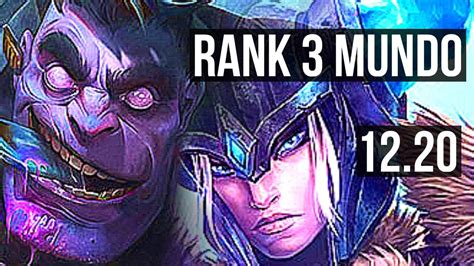 Dr Mundo Vs Sejuani Top Rank 3 Mundo 506 15m Mastery 800