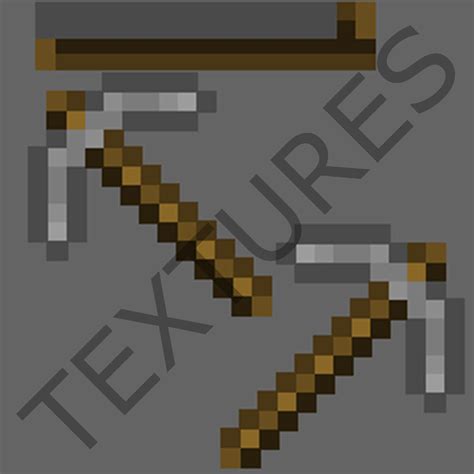 Minecraft Pickaxe 3d Model 3d Model 9 3ds C4d Fbx Obj Max Ma Free3d