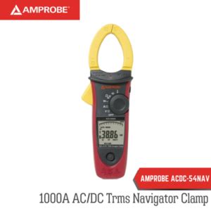 AMPROBE ACDC 54NAV 1000A AC DC Trms Navigator Clamp