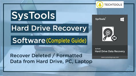 How To Use Systools Hard Drive Data Recovery Software Recover Deleted