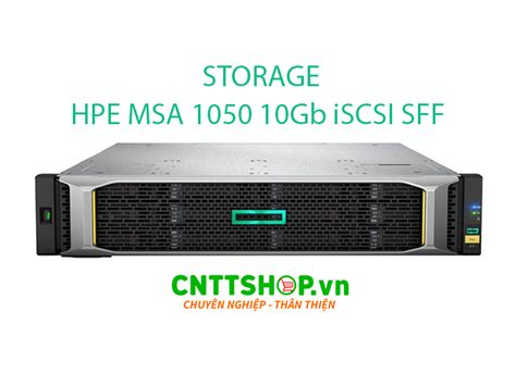 Hpe Msa Q R B Gbe Iscsi Dual Controller Sff Storage