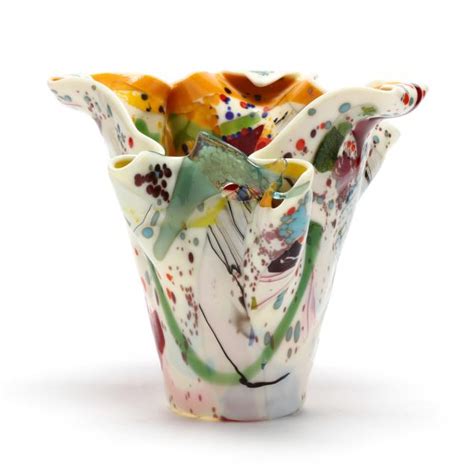 Confetti Art Glass Vase (Lot 1080 - Upcoming: 20th Century Design ...