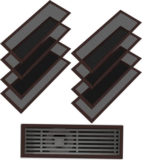 8 Pieces Magnetic Vent Cover Vent Covers For Home Floor Floor Vent Covers Rectangle Air Vent