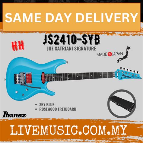 Ibanez JS2410 Joe Satriani Signature Electric Guitar Sky Blue JS2410