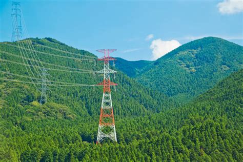 4900点を超える送電線 日本のストックフォト、写真、そしてロイヤリティフリーの画像 Istock