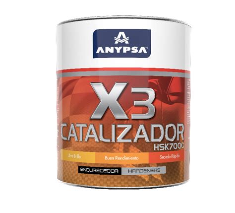 X3 Catalizador Hsk7000 Pinturas ANYPSA