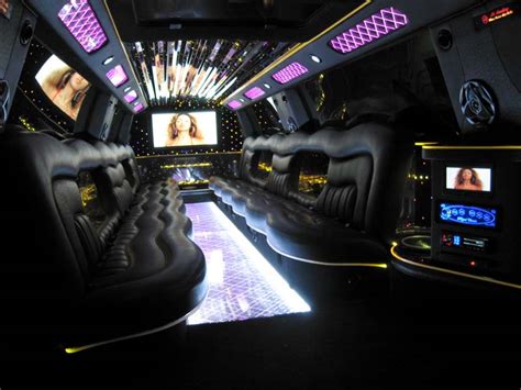 SPORTS CARS: Lamborghini limousine interior