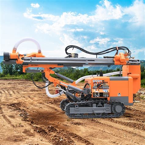 High Efficiency Crawler Blast Hole Drilling Rig For Coal Mines China