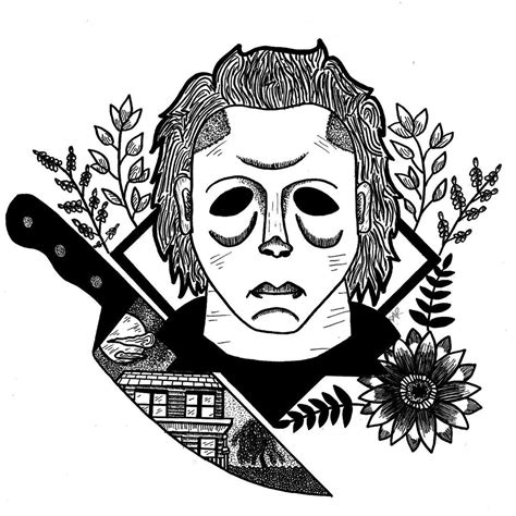 Coloring Pages Halloween Mike Myers Dejanato