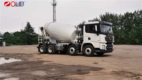 Best Brand Shacman Concrete Mixer Trucks With Cbm Mixing Drum For