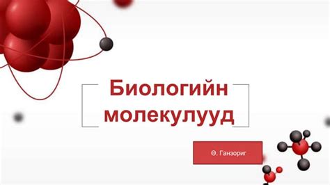 Биологийн молекулууд.pptx