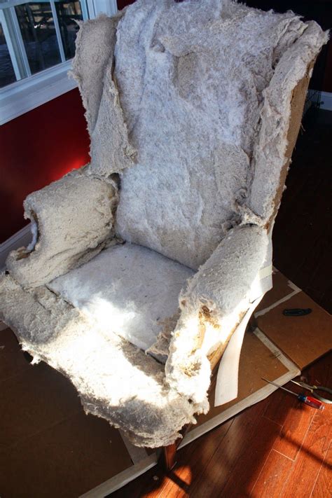 Diy Wingback Chair Reupholstery Before And After Artofit