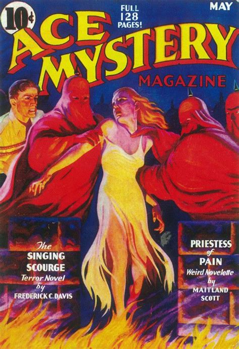 ACE Mystery Magazine 11x17 Pulp Poster 1936 ETriggerz Wall Decor