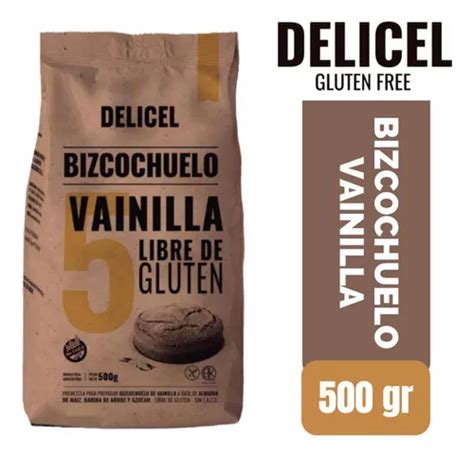 Premezcla Bizcochuelo De Vainilla Delicel Sin Tacc X Grs Delicel