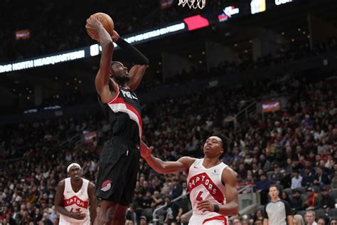 Jerami Grant Anota 22 En Victoria De Trail Blazers 99 91 Sobre Raptors