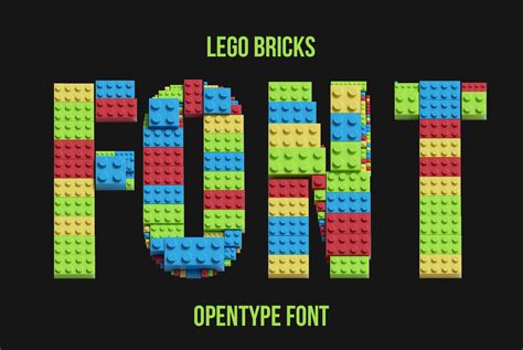 Lego Writing Font