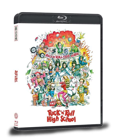 Rock N Roll High School Póster [blu Ray]