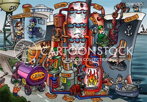 Oil Refinery Cartoons And Comics Funny Pictures From Cartoonstock