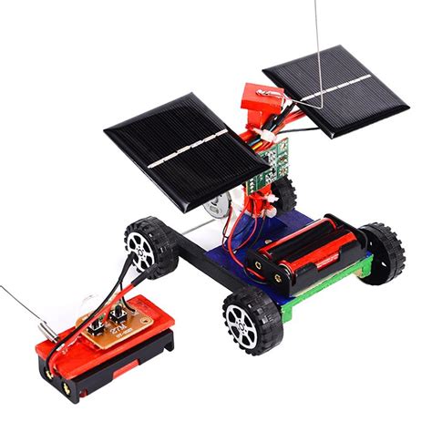 Auto Solare Fai Da Te Senza Fili Di Controllo Remoto Modello Di Veicolo