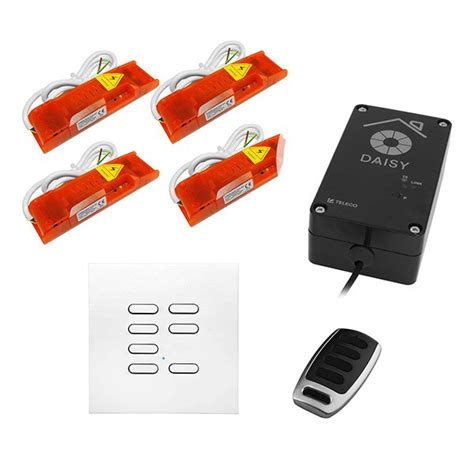 Wise Controls 240v 4x250w Wi Fi Pack Room Kit With Keypad Ukes