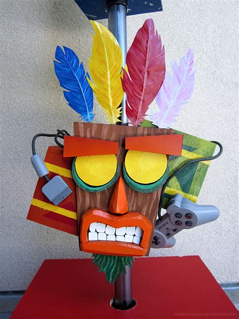 Aku Aku Crash Bandicoot By Mattmcmanis On Deviantart