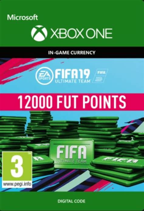 Fifa 19 12000 FUT Points Xbox One Xbox One CDKeys