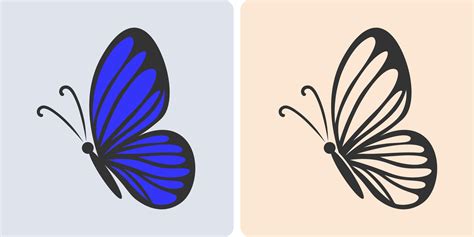 Butterfly Moth Silhouettes In Black 48388698 Vector Art At Vecteezy