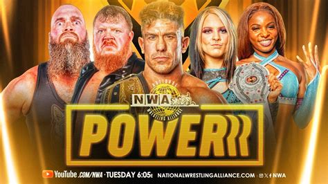 Nwa Powerrr 10 24 23 Match Card And Preview