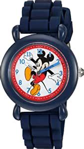 Amazon Disney Mickey Mouse Reloj Anal Gico De Cuarzo Con Correa