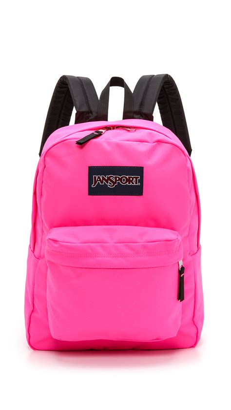 Jansport Backpacks Neon Pink