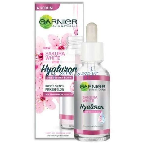 Jual Garnier Sakura White Hyaluron Booster Serum Wajah Ml Di Seller