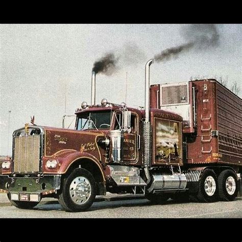 Semitrckn Kenworth Classic W A Ex With Matchin Reefer