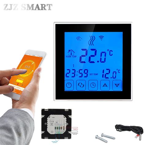 Wifi Programmable App Intelligent Water Heating Thermostat Programmable