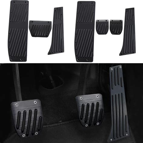 Hot Products Car Accessory Aluminium Alloy AT Foot Pedals Rest For BMW