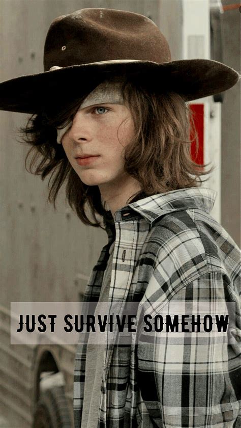 1366x768px, 720P free download | Carl Quote, twd, the walking dead ...
