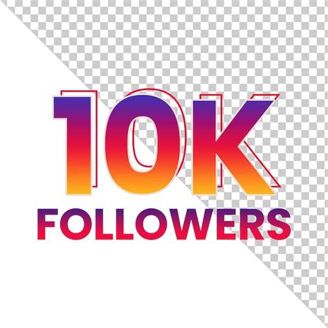 Premium Psd K Followers Social Media Lettering Instagram