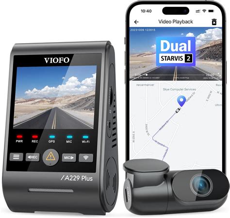 Viofo A Pro K Hdr Dash Cam Dual Starvis Imx Imx K K