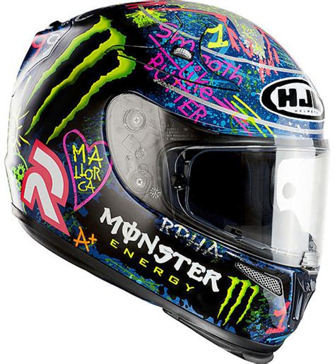 Motorcycle Helmet Hjc Full Rpha Graffiti Jorge Lorenzo Mc For Sale