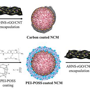 A Sem Images Of Pcncm Particles With A Carbon Content Of Wt To