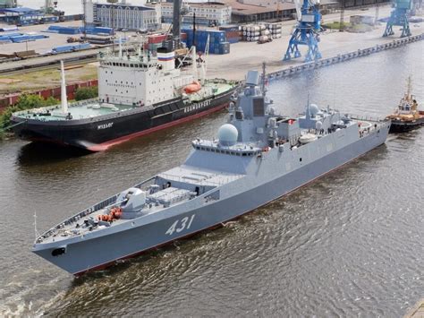 Russia's Admiral Gorshkov Frigate Set for Electronic Warfare Systems ...