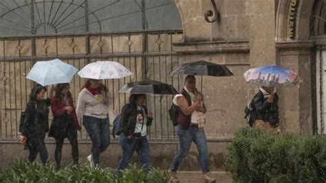 Clima En Cdmx Hoy De Octubre Conagua En Alerta Por Lluvias Y Vientos