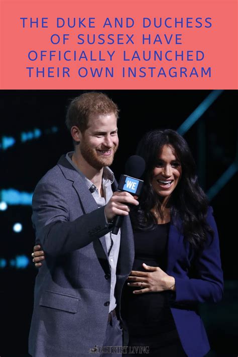 The Duke And Duchess Of Sussex Have Officially Launched Their Own Instagram