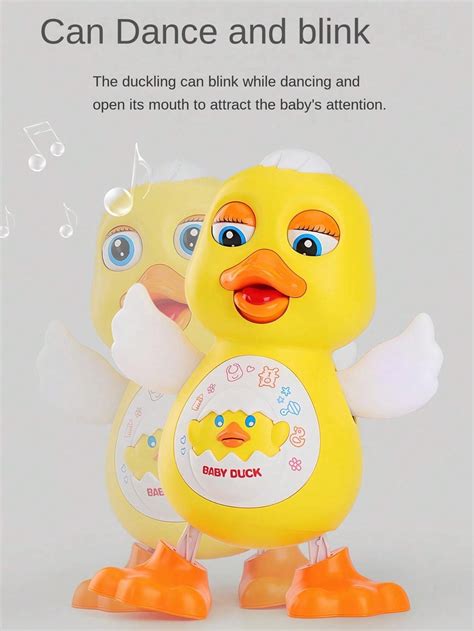 Pe A Brinquedo Educativo De Pato Beb Cantando E Dan Ando Para Beb S