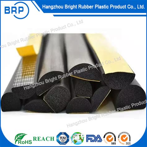 Rubber Extrusion Profile Self Adhesive Backed Epdm Foam Strip China