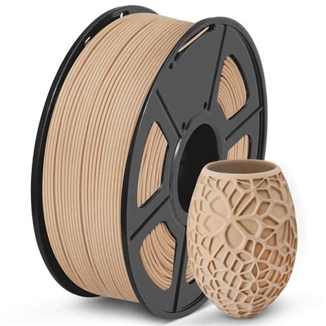 Sunlu Wood Pla D Printer Filament Pla Filament Dimensional