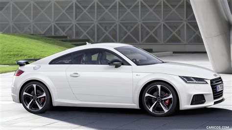 Audi Tt S Line Competition My Coupe Color Glacier White Side